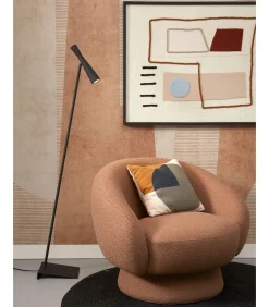 It's about RoMi Vloerlamp Bordeaux - Zwart - 22x36x145.5cm