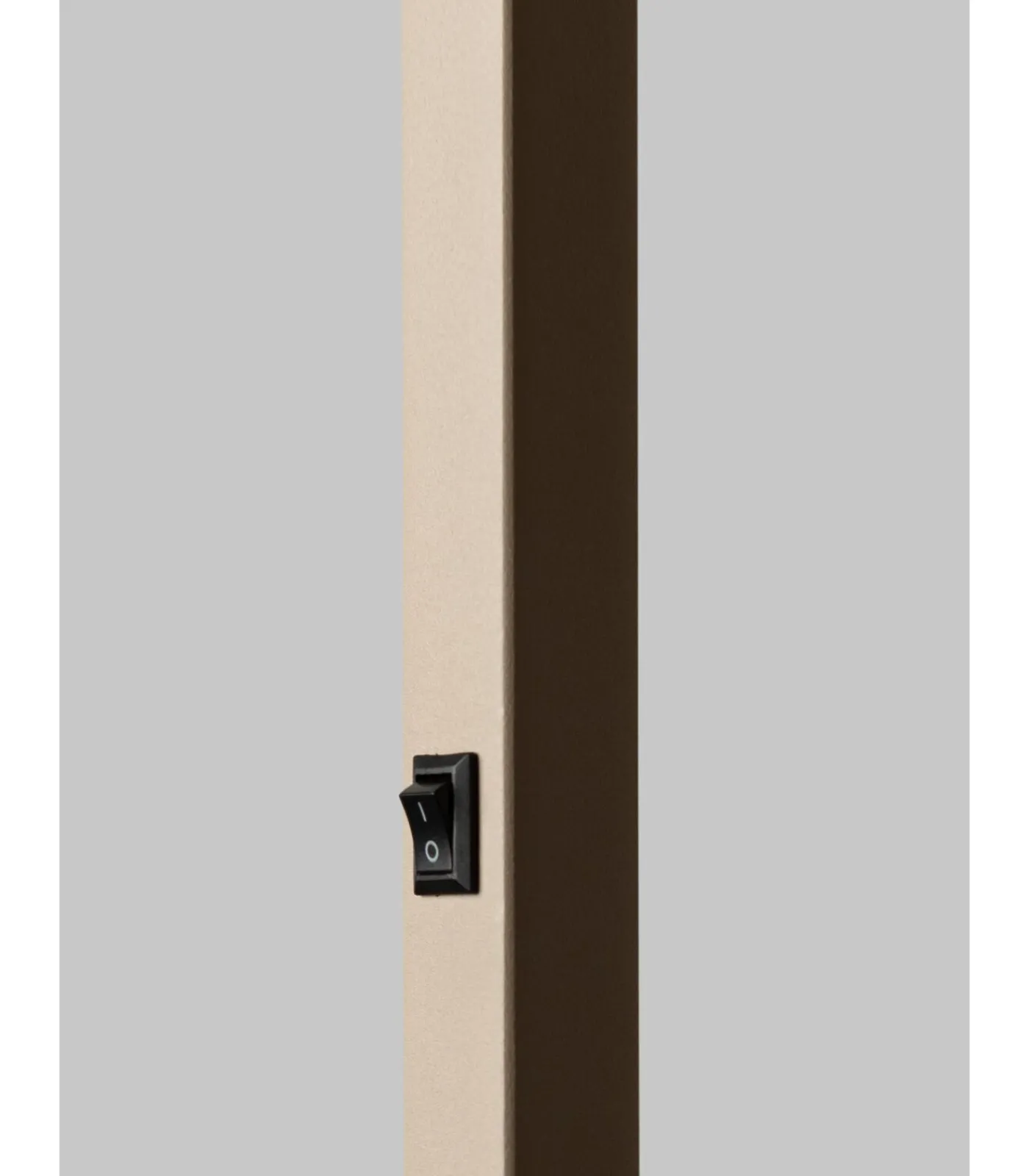 It's about RoMi Vloerlamp Boston - Bruin - 30x32x160cm