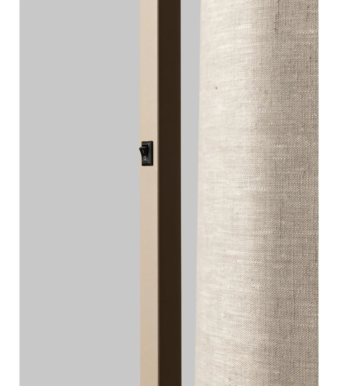 Vloerlamp Boston - Bruin - 30x25x160cm Vloerlampen