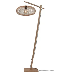 Clearance Vloerlamp Cango - Bamboe - 62x40x150cm Vloerlampen