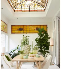 Outlet Vloerlamp Dania - Crème/Naturel - Ø23x159cm Vloerlampen