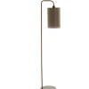Discount Vloerlamp Donio - Bruin - 33.5x28x155cm Vloerlampen