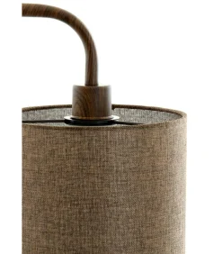 Discount Vloerlamp Donio - Bruin - 33.5x28x155cm Vloerlampen