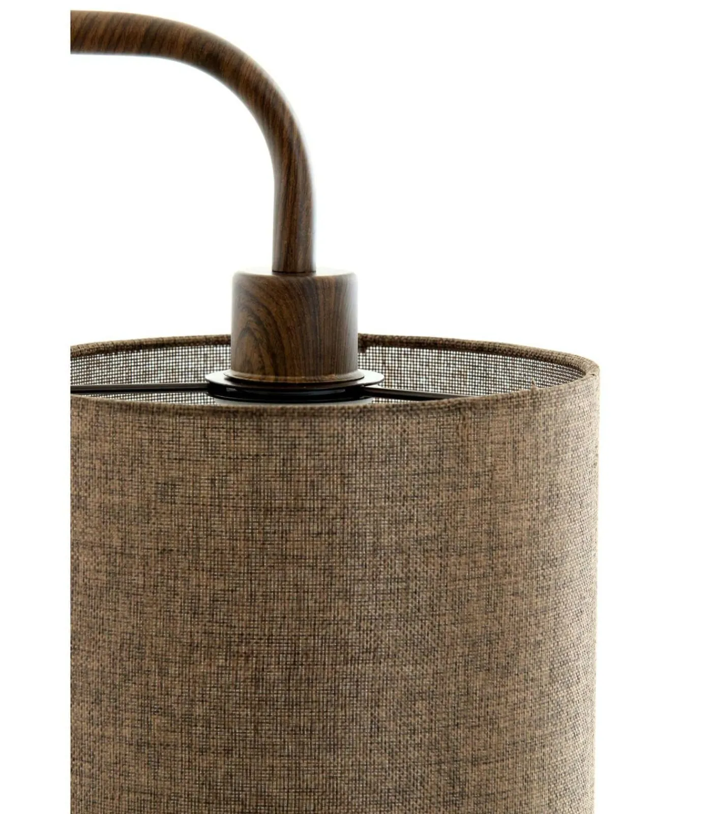 Discount Vloerlamp Donio - Bruin - 33.5x28x155cm Vloerlampen