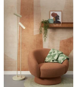 It's about RoMi Vloerlamp Havana - Lichtgroen - 30x30x162cm