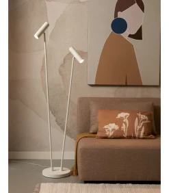 Outlet Vloerlamp Havana - Wit - 30x30x162cm Vloerlampen