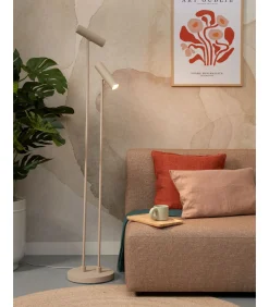It's about RoMi Vloerlamp Havana - Zand - 30x30x162cm