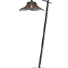 Vloerlamp Ibiza - Bamboe Zwart - 77x50x150cm Vloerlampen