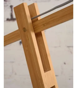 GOOD &MOJO Vloerlamp Java - Bamboe - 175x50x207cm