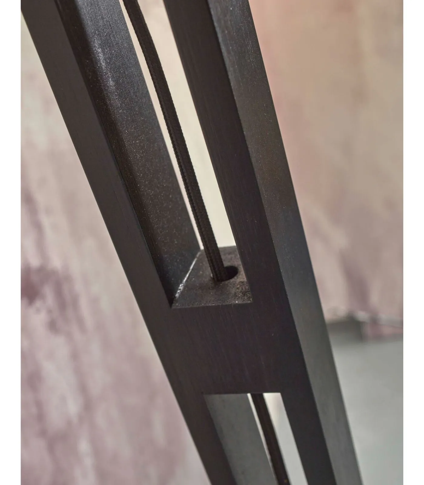 Online Vloerlamp Java - Bamboe Zwart - 175x50x207cm Vloerlampen