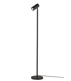 GOOD &MOJO Vloerlamp Java - Zwart - Ø23cm