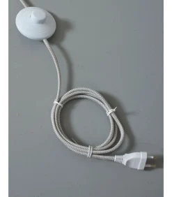 New Vloerlamp Lisbon - Wit - 25x35.5x151cm Vloerlampen