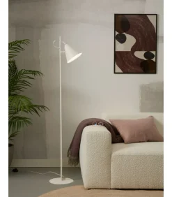 New Vloerlamp Lisbon - Wit - 25x35.5x151cm Vloerlampen