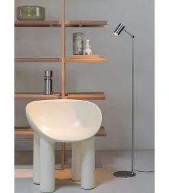 It's about RoMi Vloerlamp Montreux - Zilver - 22x22x134cm