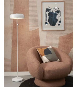 It's about RoMi Vloerlamp Porto - Wit - Ø30cm