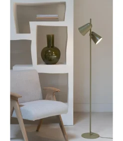 It's about RoMi Vloerlamp Salamanca - Groen - 28x28x145cm