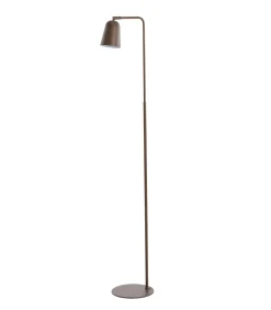 Clearance Vloerlamp Salomo - Bruin - 32.5x23x147cm Vloerlampen