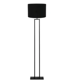 Vloerlamp Shiva/Livigno - Zwart/Zwart - Ø40x170cm Vloerlampen