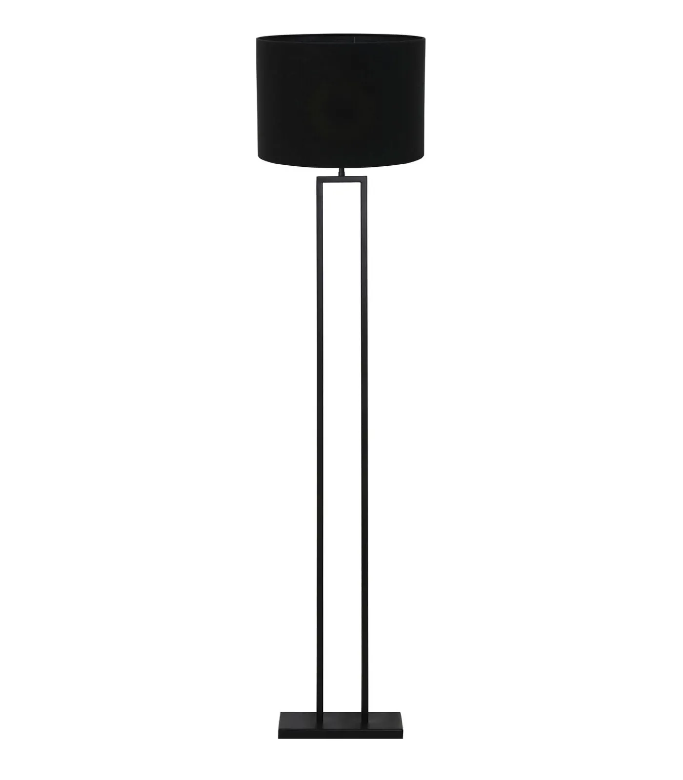 Vloerlamp Shiva/Livigno - Zwart/Zwart - Ø40x170cm Vloerlampen