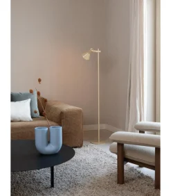 It's about RoMi Vloerlamp Stavanger - Beige - 37x25x146cm