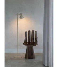 It's about RoMi Vloerlamp Stavanger - Beige - 37x25x146cm