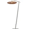 GOOD &MOJO Vloerlamp Tanami - Bamboe Wit/Rotan - 78x55x176cm