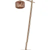 GOOD &MOJO Vloerlamp Tanami - Bamboe/Rotan - 55x30x150cm
