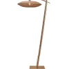 Best Vloerlamp Tanami - Bamboe/Rotan - 78x55x176cm Vloerlampen