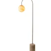 Vloerlamp Tivoli - Bruin - 20x42x163cm Vloerlampen