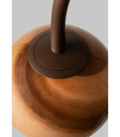 It's about RoMi Vloerlamp Tivoli - Bruin - 20x42x163cm