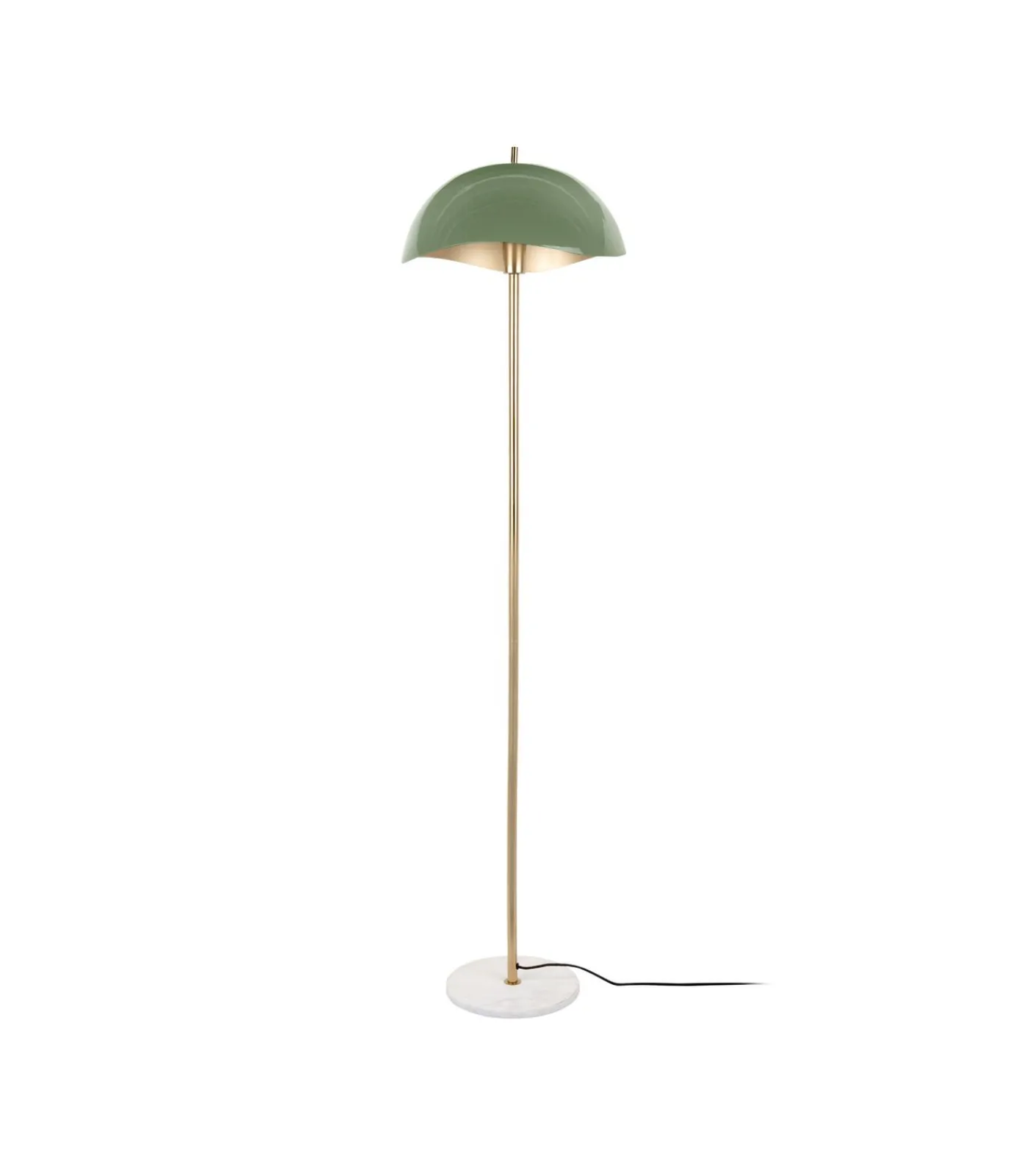 Leitmotiv Vloerlamp Waved - Groen - Ø40cm
