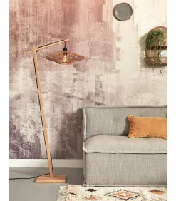 GOOD &MOJO Vloerlamp Zanzibar - Bamboe - 63x40x150cm