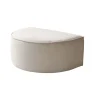 Outlet Voetenbank in beige stof Dario, 1-zit Zetels