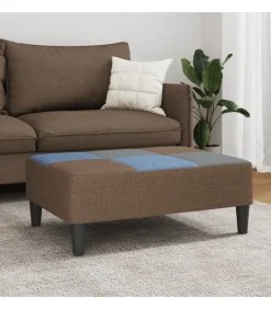 vidaXL Voetenbank patchwork 77x55x31 cm stof