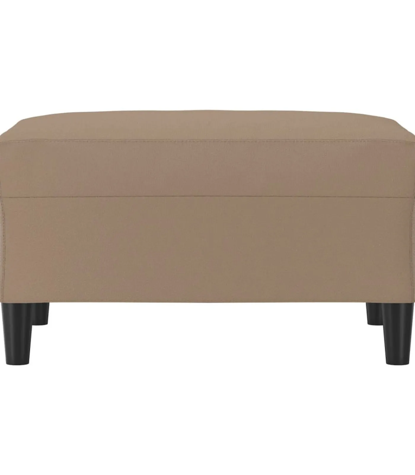 Best Voetenbank 70x55x41 cm kunstleer cappuccino Stoelen