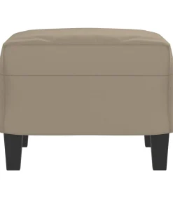 Outlet Voetenbank 60x50x41 cm microvezelstof taupe Stoelen