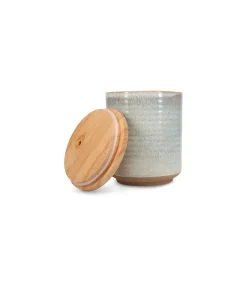 Outlet Voorraadpot 12,5xH15,5cm beige Cameo Keukenaccessoires