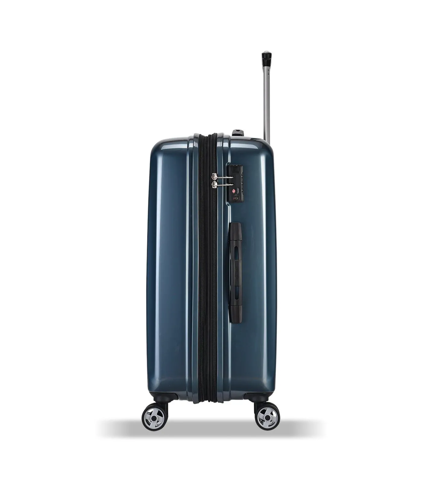 Online Voyager IX Expandable Middelgrote Koffer 4 Wielen Grijze Trolleys
