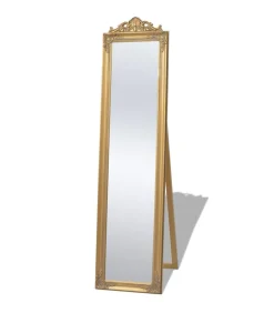 vidaXL Vrijstaande spiegel Barok 160x40cm goud