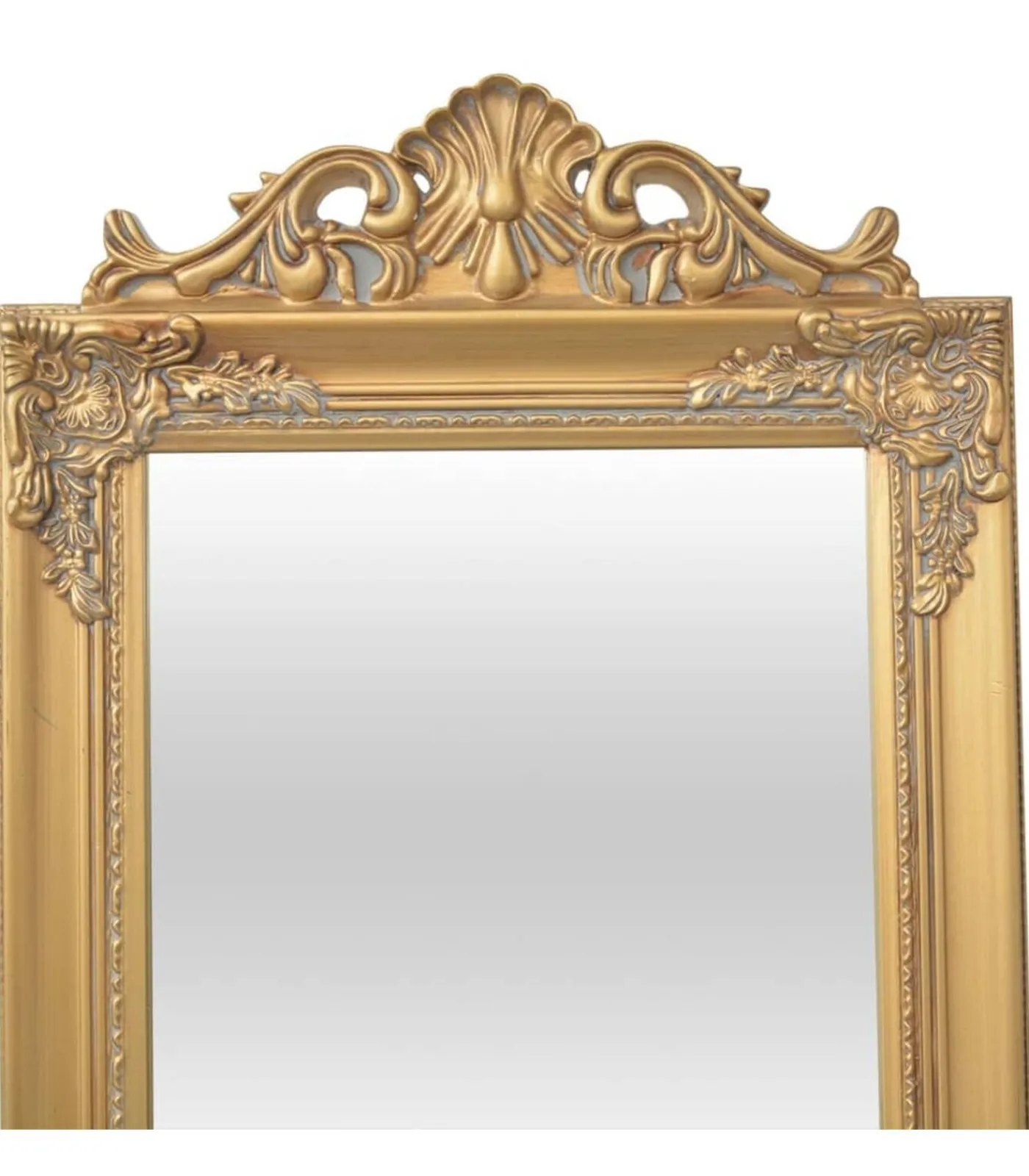 vidaXL Vrijstaande spiegel Barok 160x40cm goud