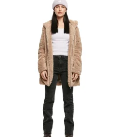 Kinderen Urban Classics Vrouwelijke hoodie fleece Sherpa