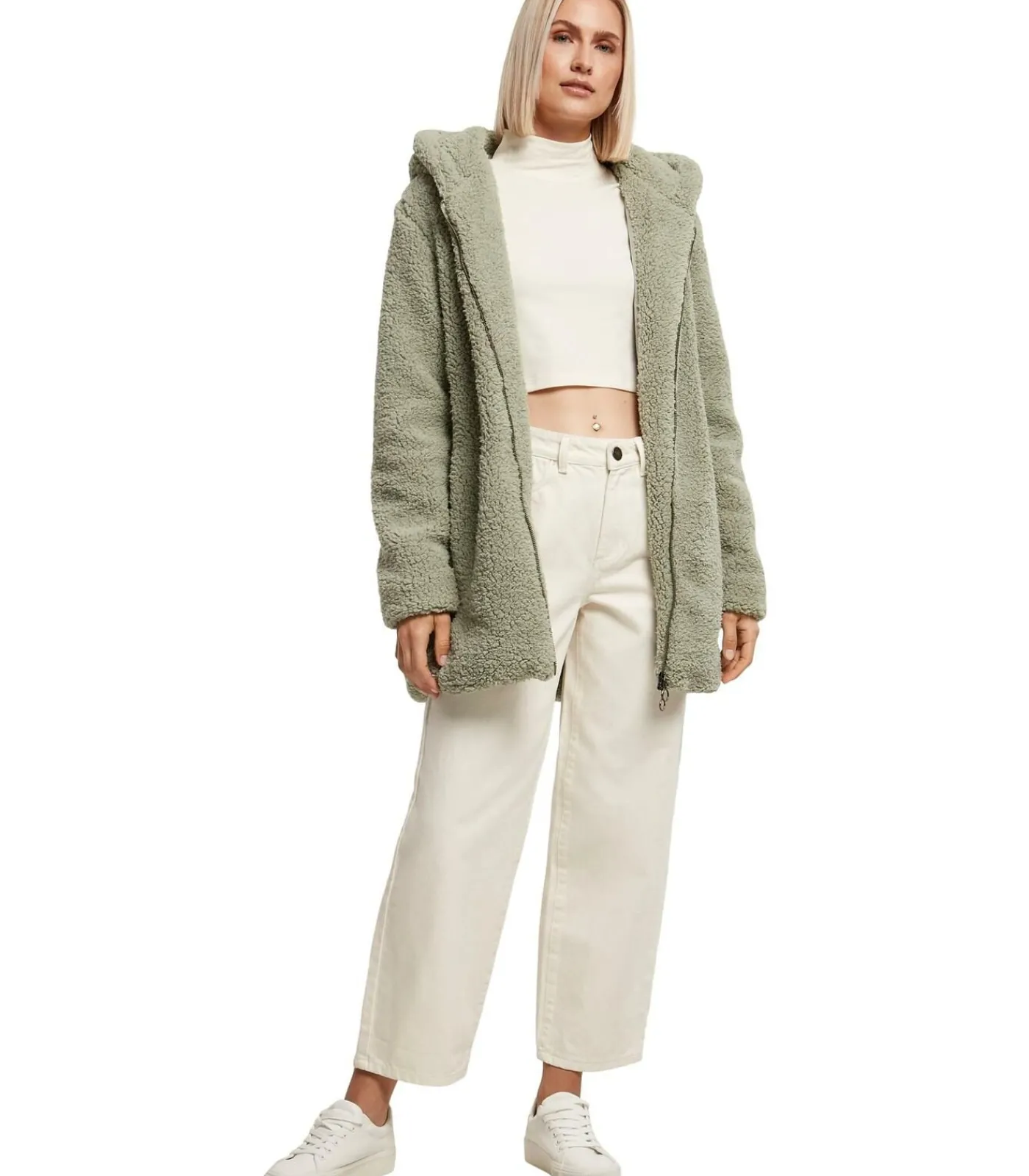 Sale Vrouwelijke hoodie fleece Sherpa Kinderen Jassen