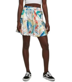 Best Vrouwen aop satijnen minirok GT DAMES Rokken