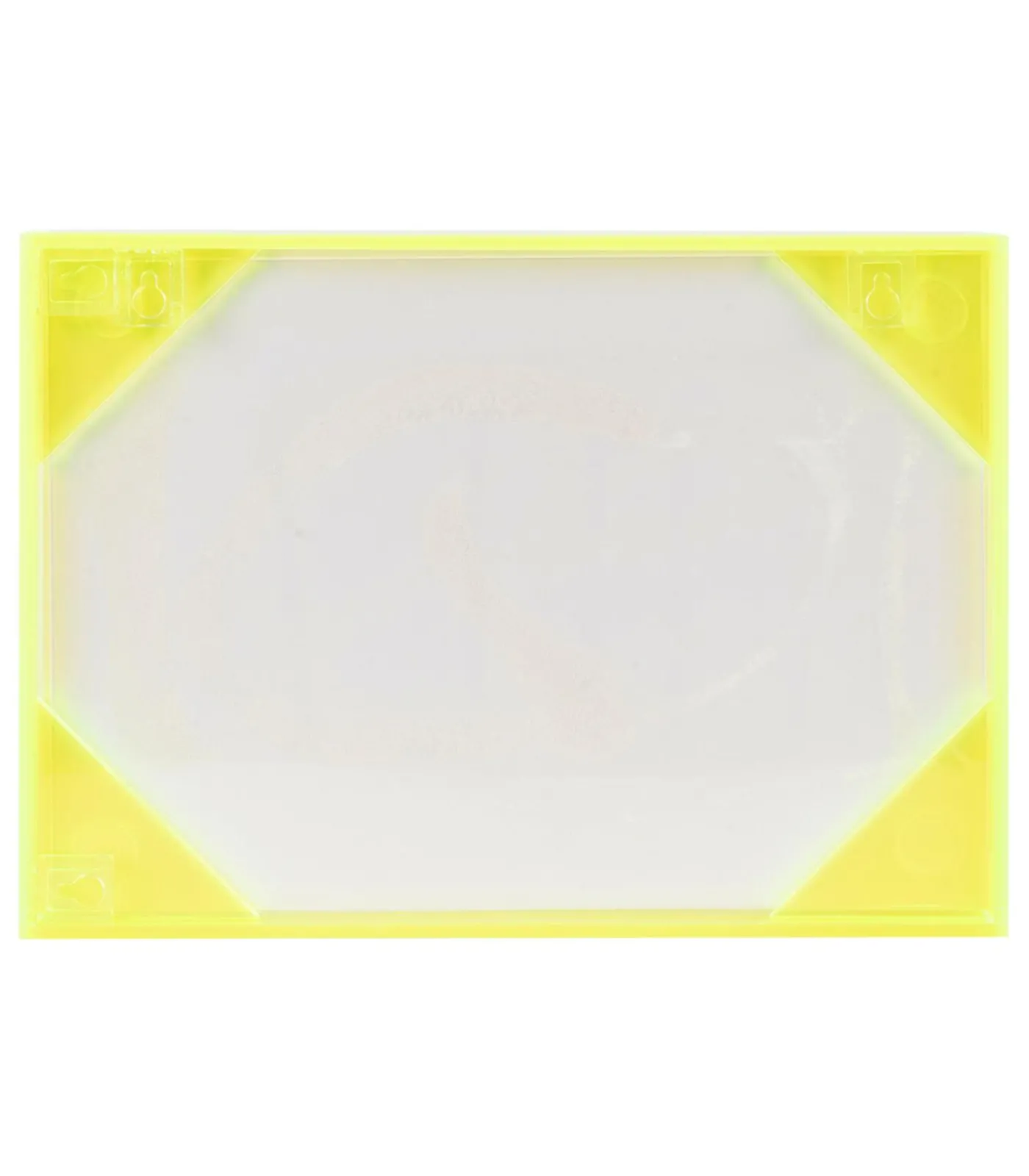 Present Time Wanddecoratie Hola Medium - Geel - 3x31x22cm