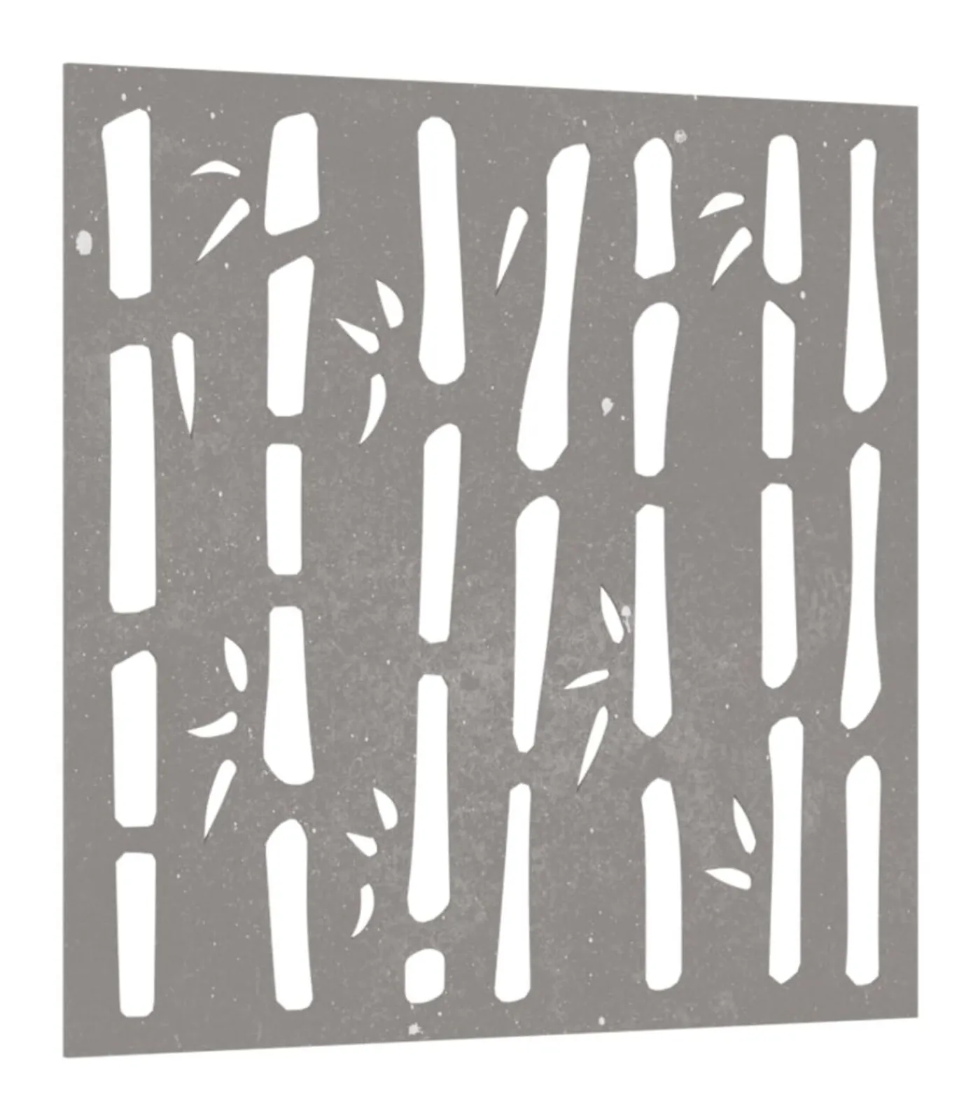 Sale Wanddecoratie tuin bamboe-ontwerp 55x55 cm cortenstaal Decoratie