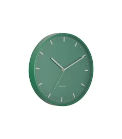 Clearance Wandklok Cool Retro - Groen - 30x30x30cm Klokken