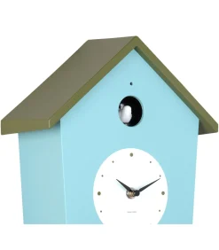 Karlsson Wandklok Cuckoo Light - Mistigblauw - 23x10.5x26.4cm
