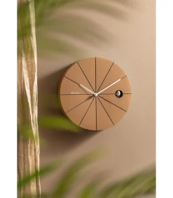 Karlsson Wandklok Destacado Cuckoo - Bruin - 28x28x28cm