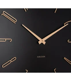 Wandklok Esmerado Large - Zwart - 60x60x60cm Klokken