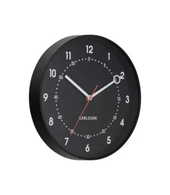 Clearance Wandklok Fresco - Zwart - 31.5x31.5x31.5cm Klokken